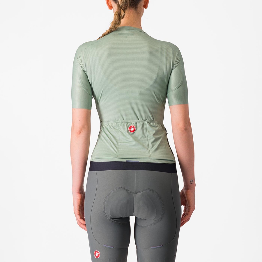 Castelli ESPRESSO W Women Jersey Green / Deep Green | 50DNAHJTB