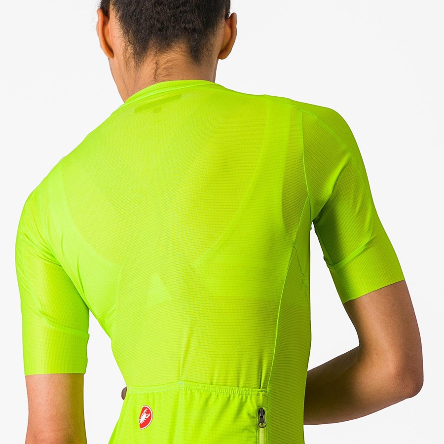 Castelli ESPRESSO W Women Jersey Light Green / Deep Green | 24CXIMWQG