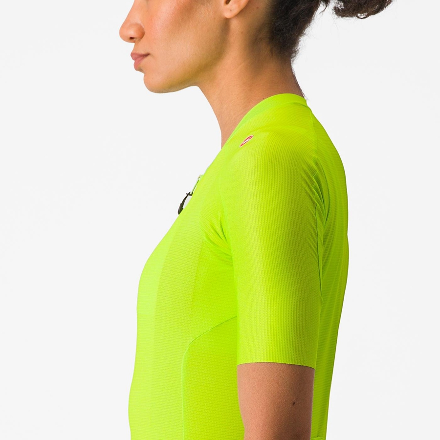 Castelli ESPRESSO W Women Jersey Light Green / Deep Green | 24CXIMWQG