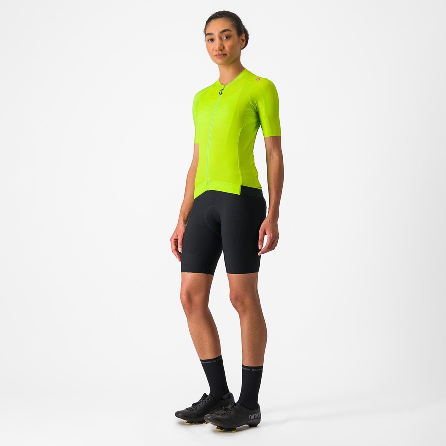 Castelli ESPRESSO W Women Jersey Light Green / Deep Green | 24CXIMWQG