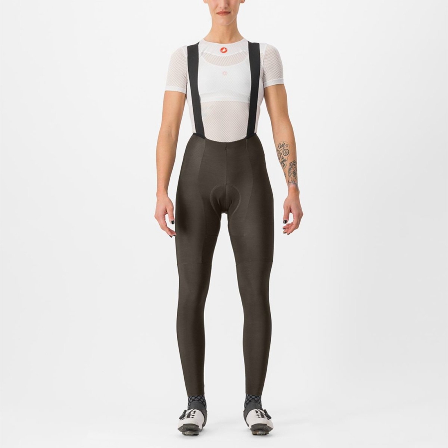 Castelli FREE AERO RC W DT Women Bib Tights Black | 13FXKLHSU