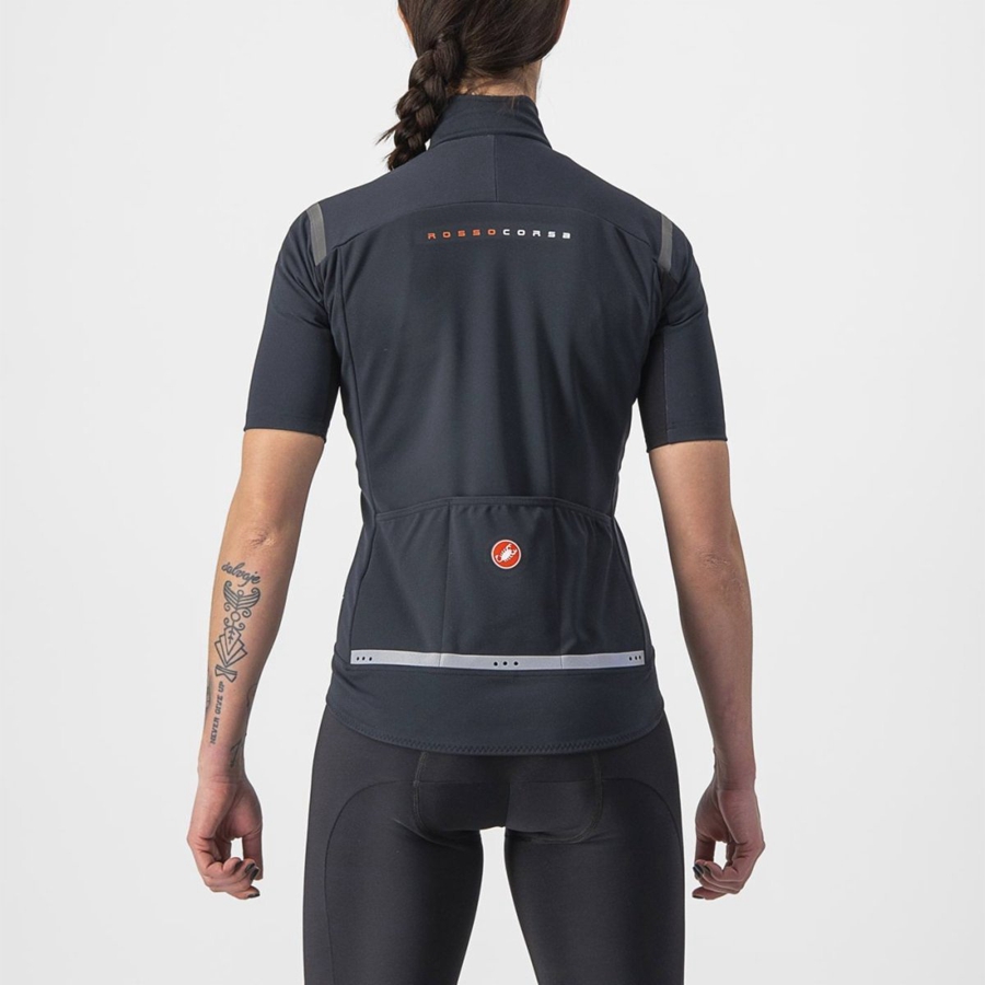 Castelli GABBA RoS 2 W Women Jackets Black / Black | 57PNKBHZI