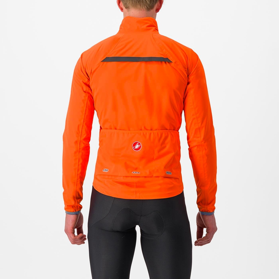 Castelli GAVIA LITE Men Protection Orange | 97FEBCJHO