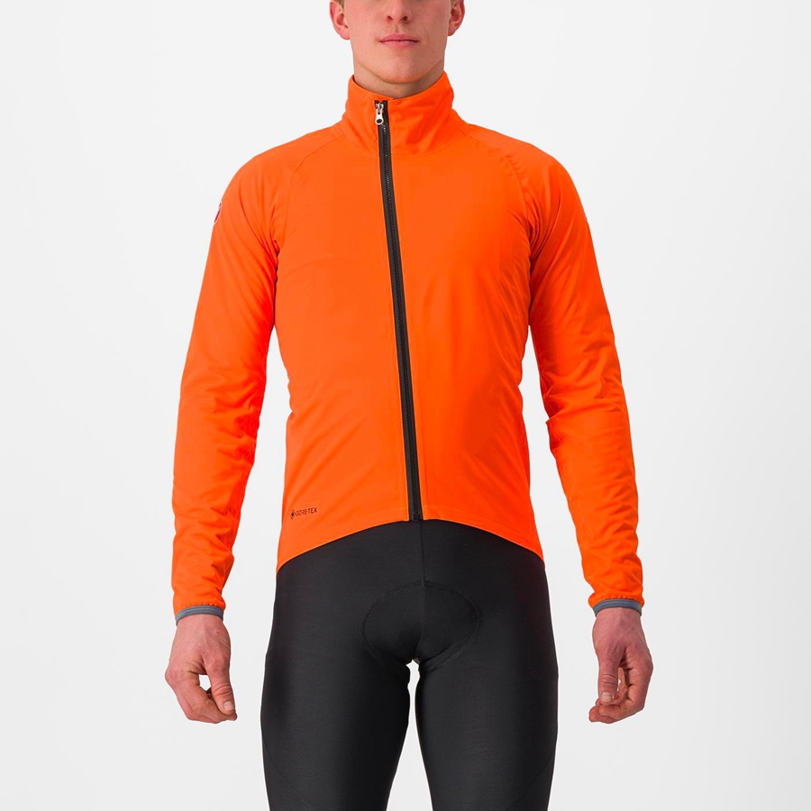 Castelli GAVIA LITE Men Protection Orange | 97FEBCJHO