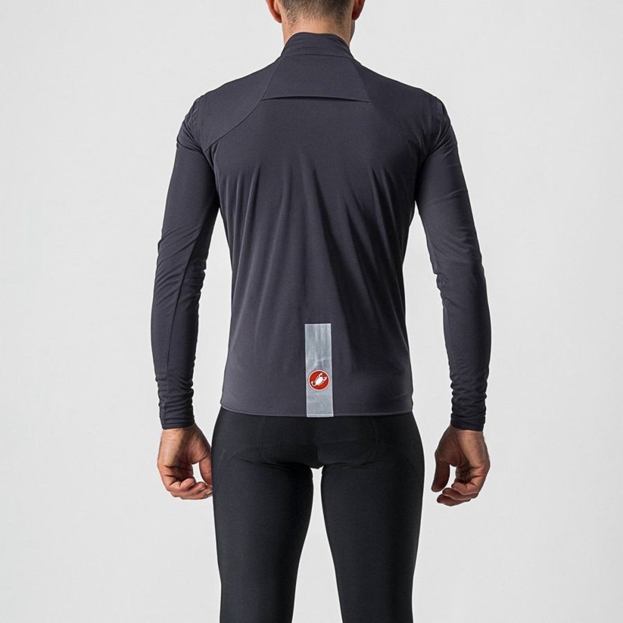 Castelli GOCCIA Men Protection Dark Grey | 57CLFKYNM