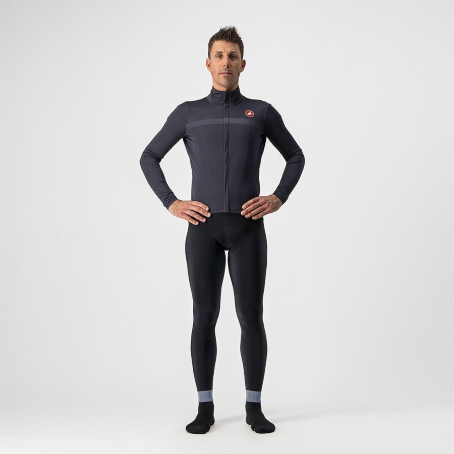 Castelli GOCCIA Men Protection Dark Grey | 57CLFKYNM