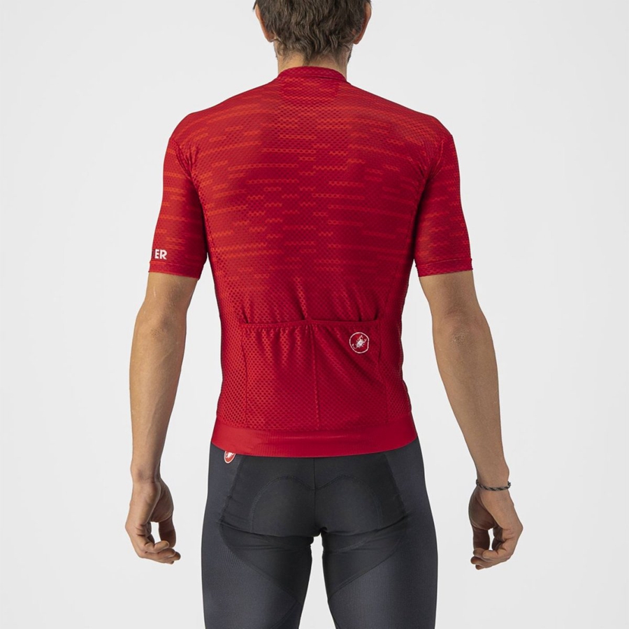 Castelli INSIDER Men Jersey Dark Red | 29MEHSGVI