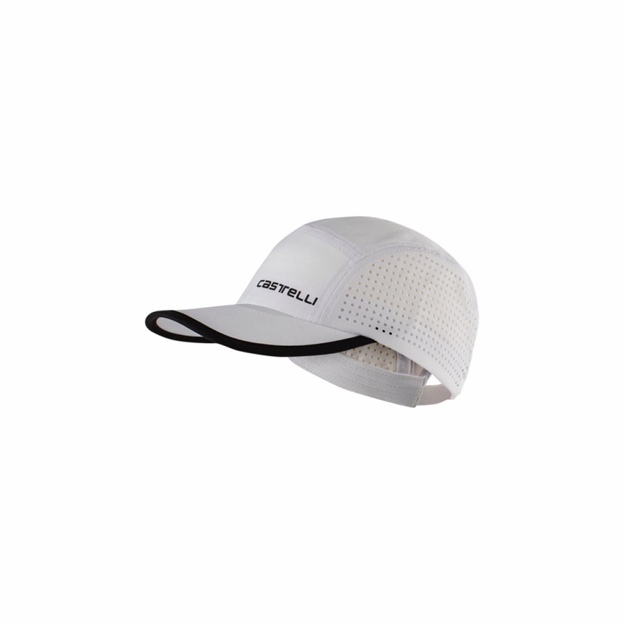 Castelli LAST LEG Women Cap White | 61EBMIJGT