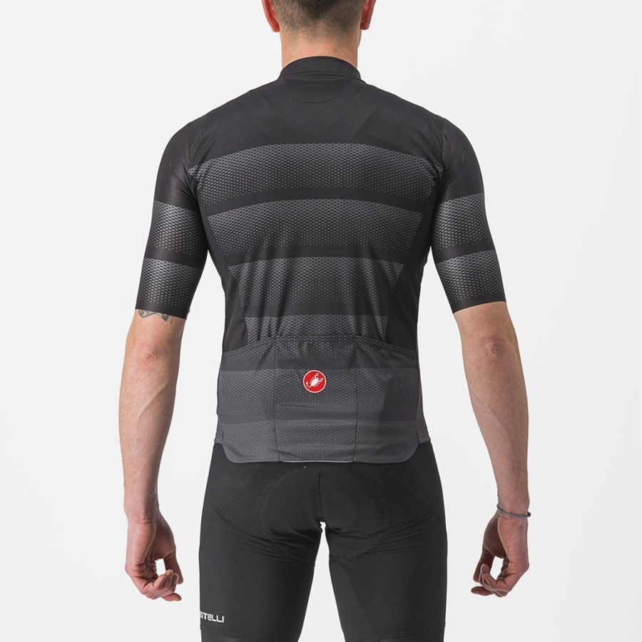 Castelli LIVELLI Men Jersey Black | 80WQZVKUA