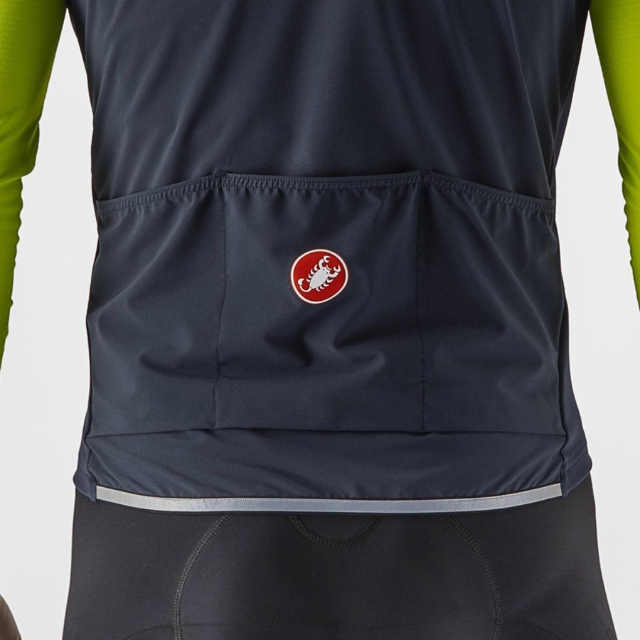 Castelli PERFETTO RoS 2 Men Vest Blue | 92ZCDSGIY