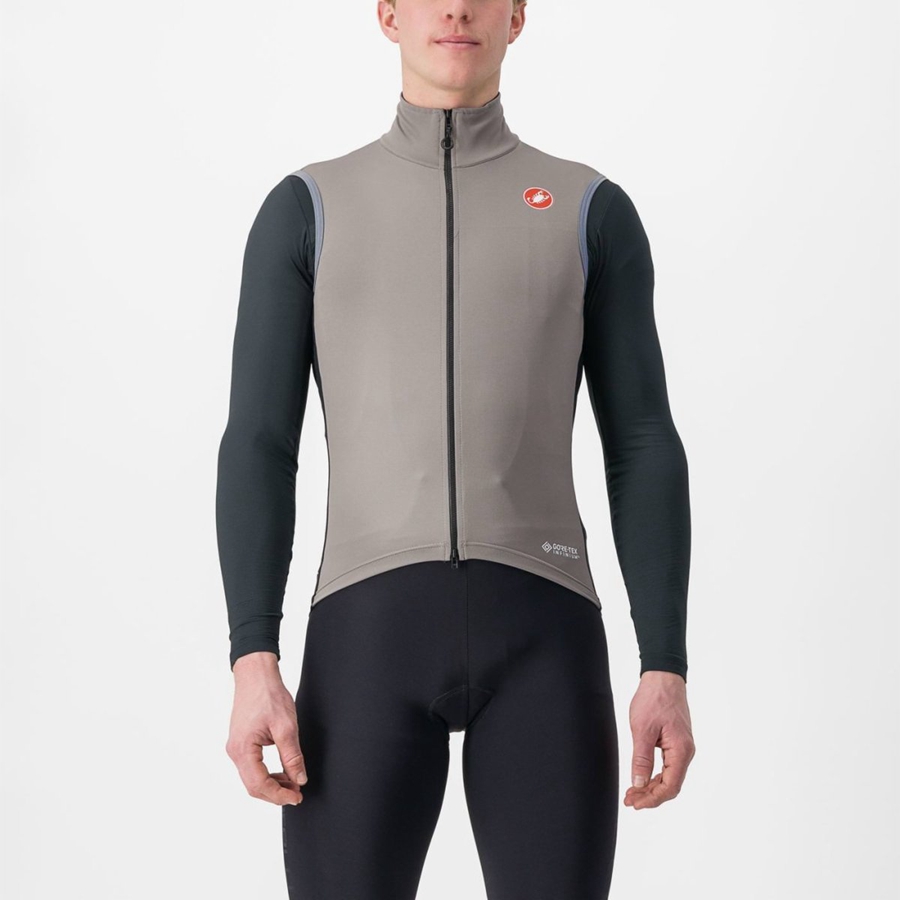 Castelli PERFETTO RoS 2 Men Vest Grey | 60XGALJRS