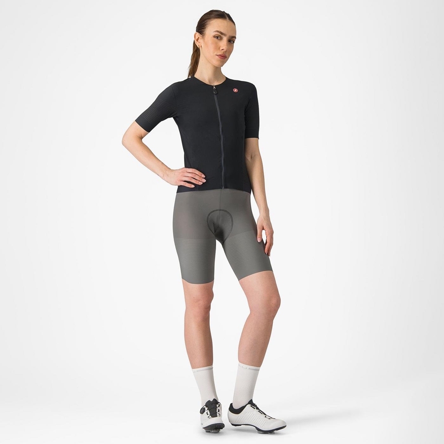 Castelli PREMIO W Women Bib Shorts Grey | 64YFSOQUE