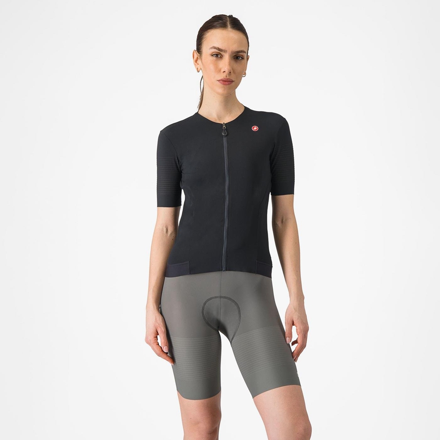 Castelli PREMIO W Women Bib Shorts Grey | 64YFSOQUE