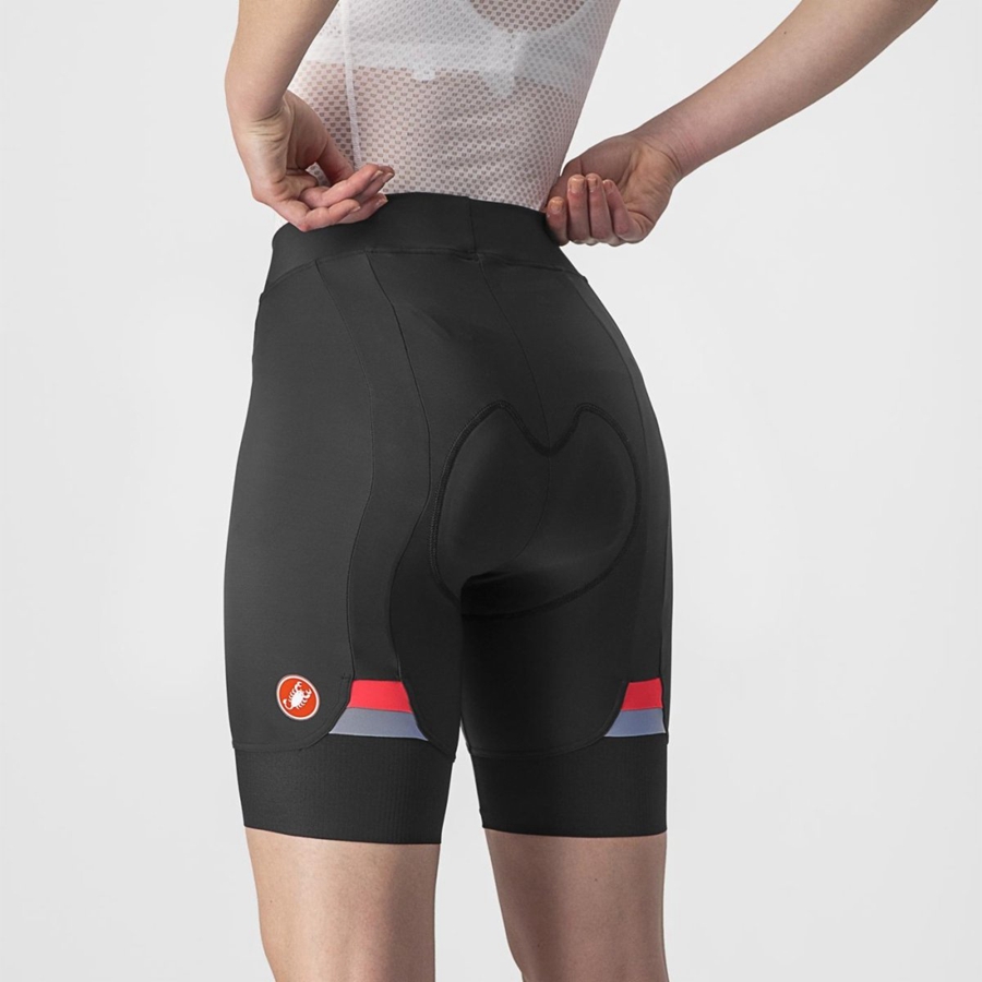 Castelli PRIMA Women Shorts Black | 73SQMLDAH