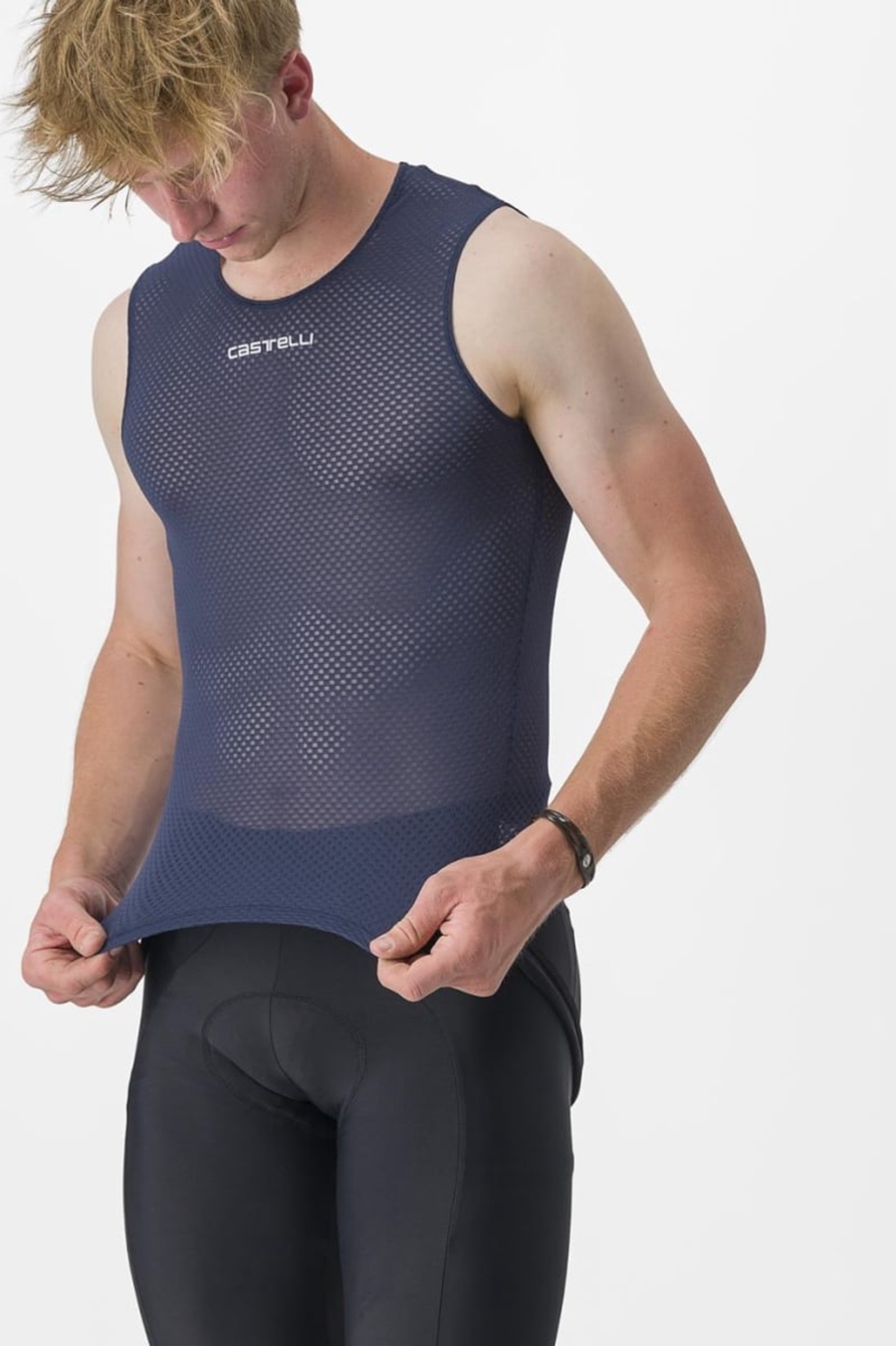 Castelli PRO MESH 2.0 SLEEVELESS Men Base Layer Blue | 57AMRXWBO