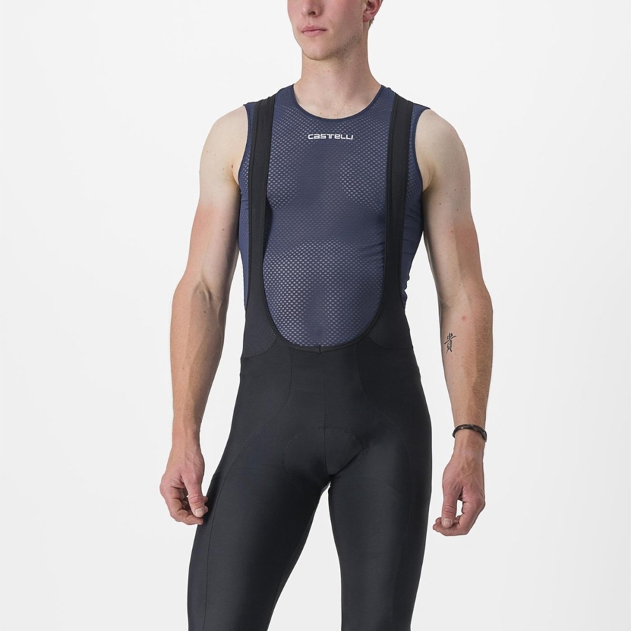 Castelli PRO MESH 2.0 SLEEVELESS Men Base Layer Blue | 57AMRXWBO