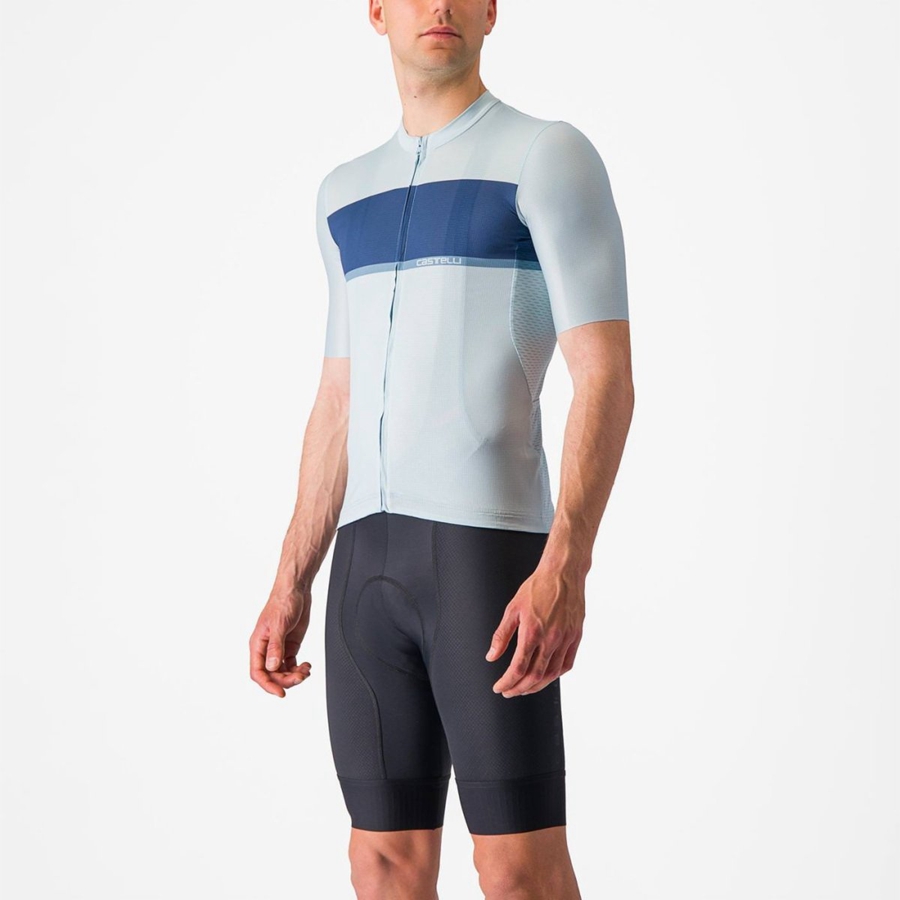 Castelli TRADIZIONE Men Jersey Blue / Blue / Grey | 39SRITQGA