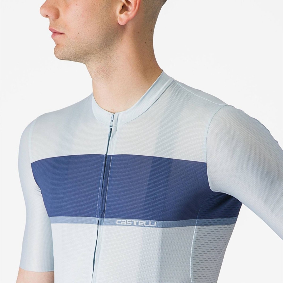 Castelli TRADIZIONE Men Jersey Blue / Blue / Grey | 39SRITQGA