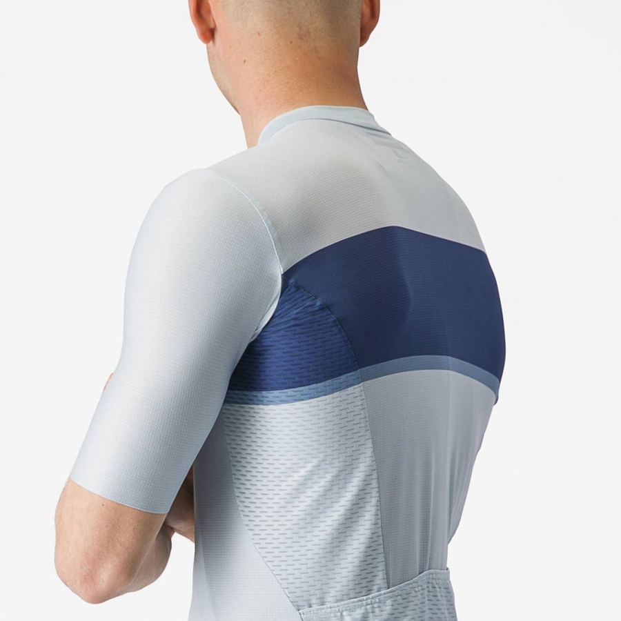 Castelli TRADIZIONE Men Jersey Blue / Blue / Grey | 39SRITQGA