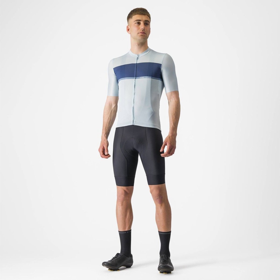 Castelli TRADIZIONE Men Jersey Blue / Blue / Grey | 39SRITQGA