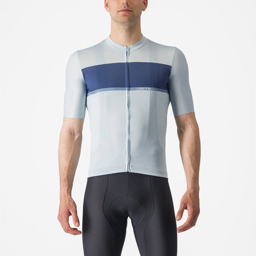 Castelli TRADIZIONE Men Jersey Blue / Blue / Grey | 39SRITQGA