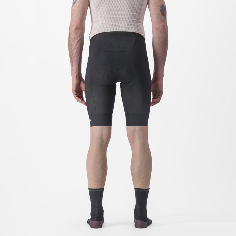 Castelli TRAIL LINER Men Shorts Black | 48BWICHMX