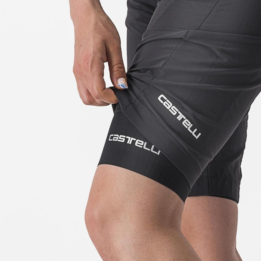 Castelli TRAIL W LINER Women Shorts Black | 02JFEVRAY