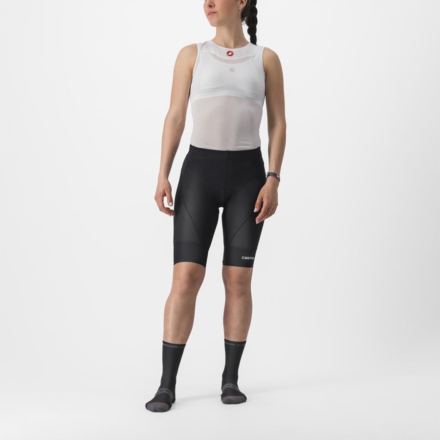 Castelli TRAIL W LINER Women Shorts Black | 02JFEVRAY