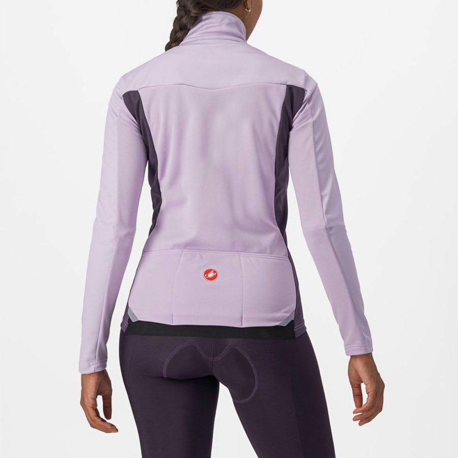 Castelli TRANSITION 2 W Women Jackets Purple | 21GPMTQUR