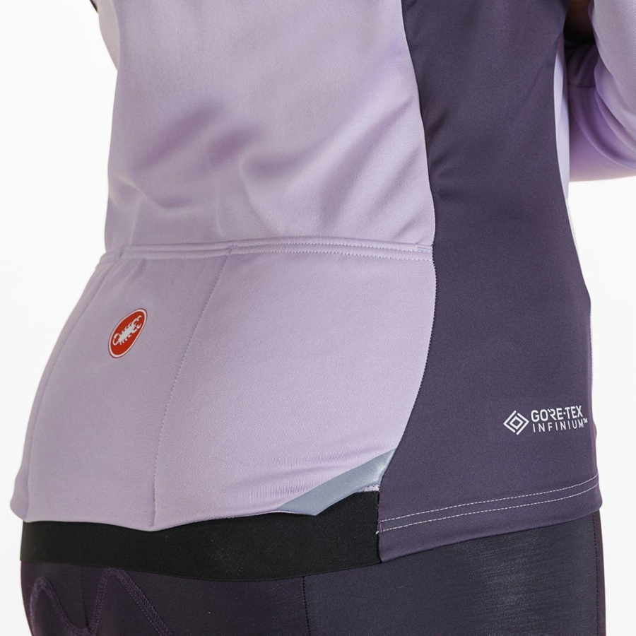 Castelli TRANSITION 2 W Women Jackets Purple | 21GPMTQUR