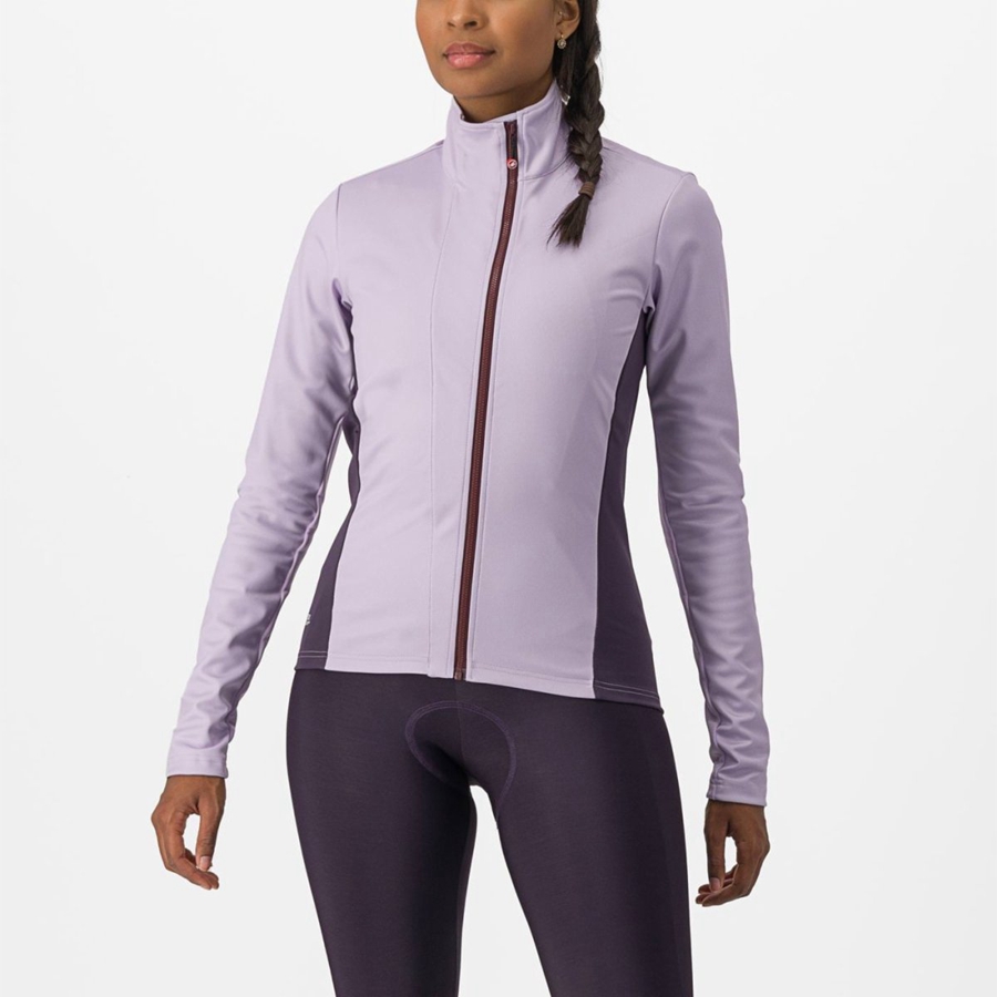 Castelli TRANSITION 2 W Women Jackets Purple | 21GPMTQUR