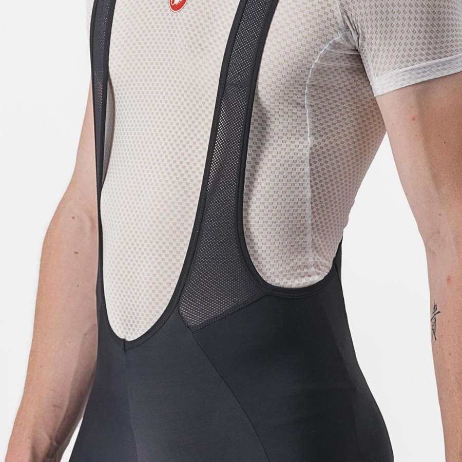 Castelli UNLIMITED CARGO Men Bib Shorts Black | 24GSZJFYK