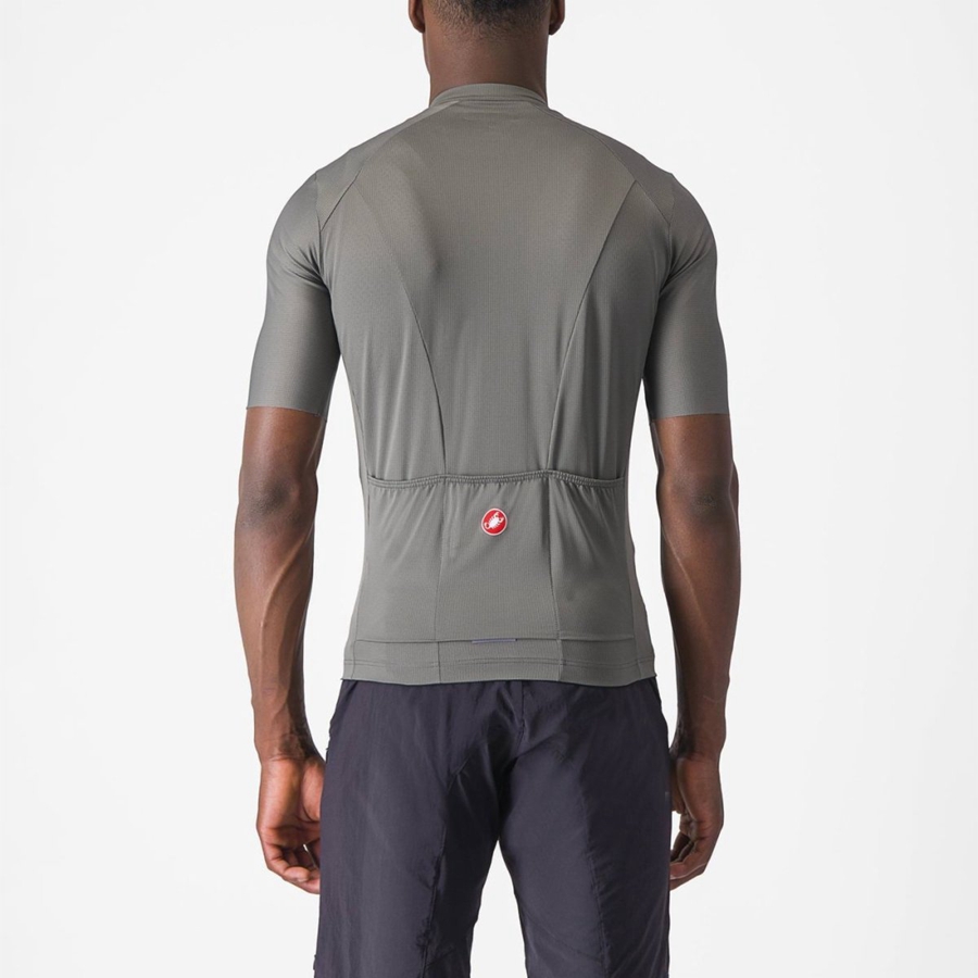 Castelli UNLIMITED ENTRATA 2 Men Jersey Grey | 06XTLVHSE