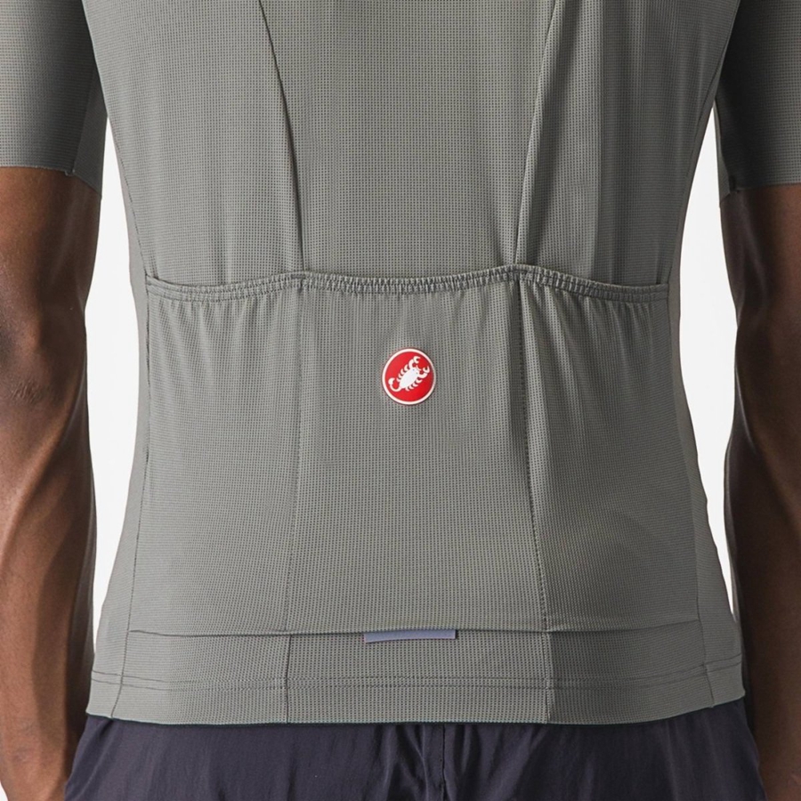 Castelli UNLIMITED ENTRATA 2 Men Jersey Grey | 06XTLVHSE