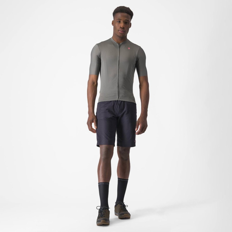 Castelli UNLIMITED ENTRATA 2 Men Jersey Grey | 06XTLVHSE