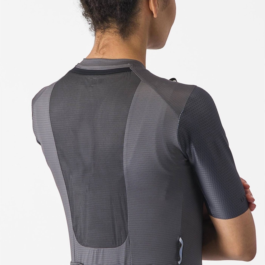 Castelli UNLIMITED PRO W Women Jersey Dark Grey | 42IHPXJTL