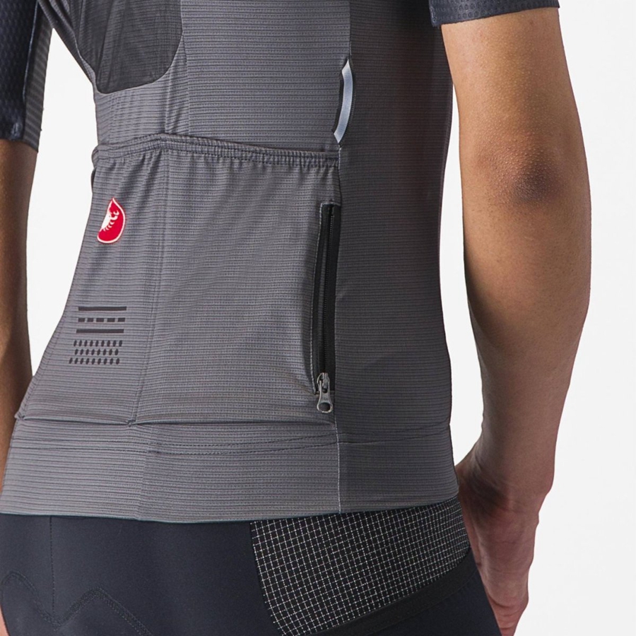 Castelli UNLIMITED PRO W Women Jersey Dark Grey | 42IHPXJTL