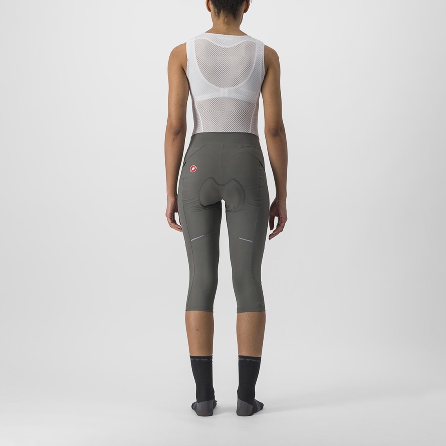 Castelli VELOCISSIMA 3 KNICKER Women Leggings Grey / Dark Grey | 75YWDRHJC