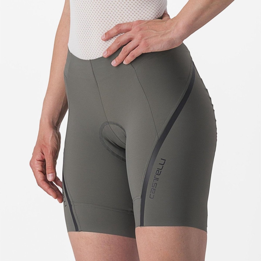 Castelli VELOCISSIMA 3 Women Shorts Grey / Dark Grey | 80CGQVODK