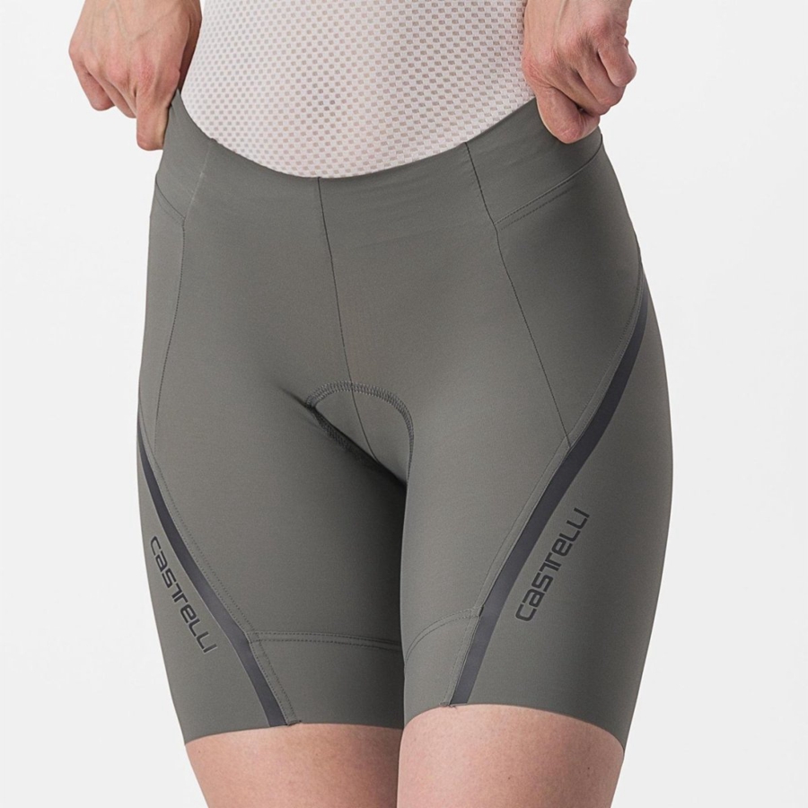 Castelli VELOCISSIMA 3 Women Shorts Grey / Dark Grey | 80CGQVODK