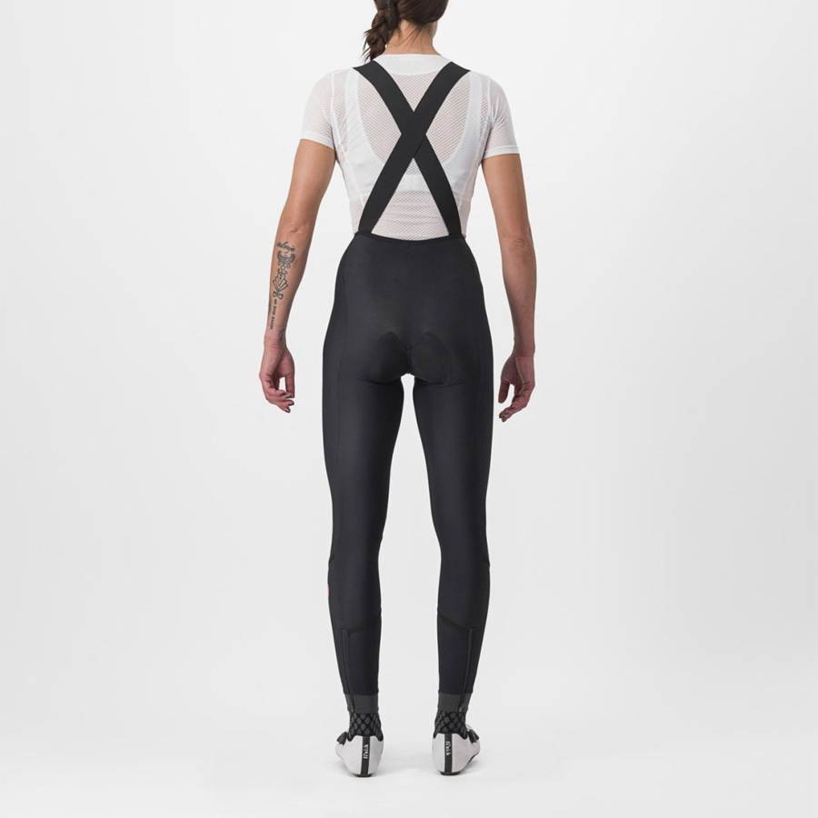 Castelli VELOCISSIMA DT Women Bib Tights Black / Black | 02SCFIGMT