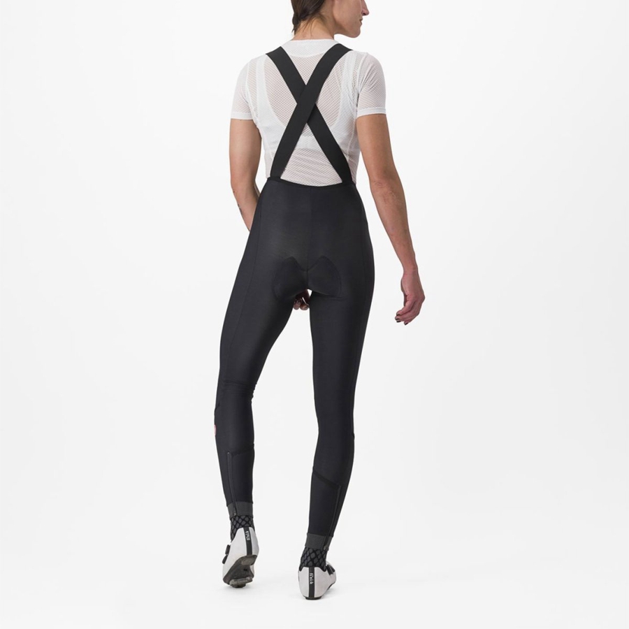 Castelli VELOCISSIMA DT Women Bib Tights Black / Black | 02SCFIGMT