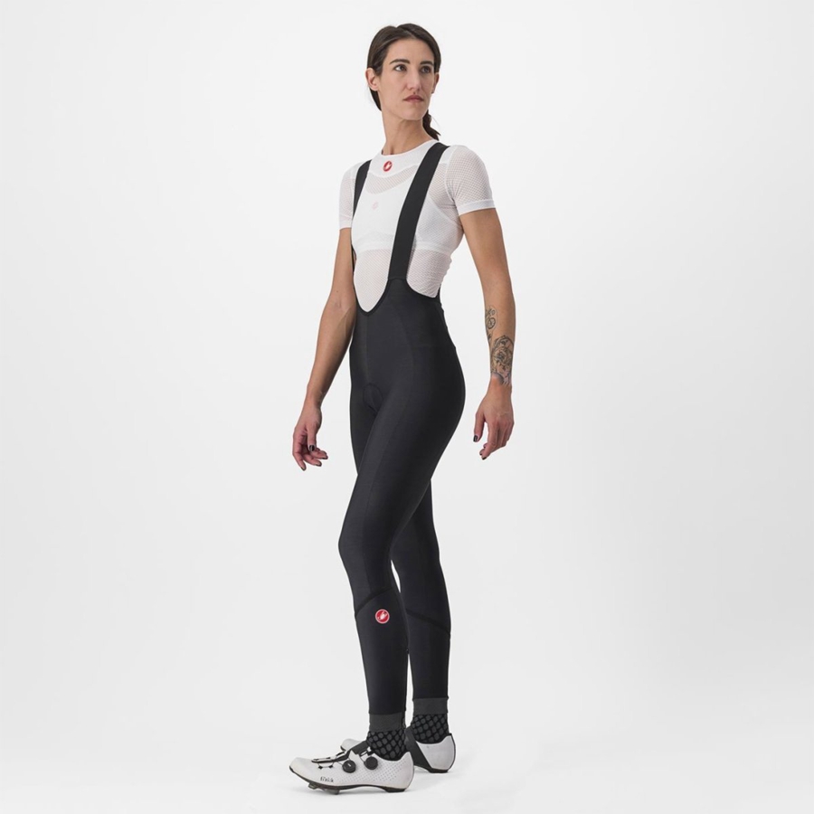 Castelli VELOCISSIMA DT Women Bib Tights Black / Black | 02SCFIGMT