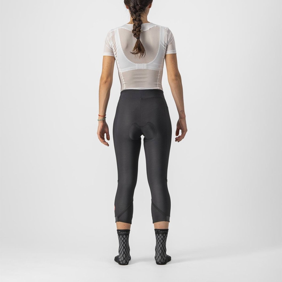 Castelli VELOCISSIMA THERMAL KNICKER Women Leggings Black / Black | 79ZCSGUTD