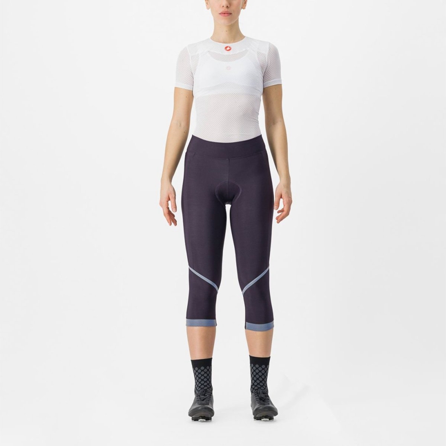 Castelli VELOCISSIMA THERMAL KNICKER Women Leggings Silver | 20AYENWBL