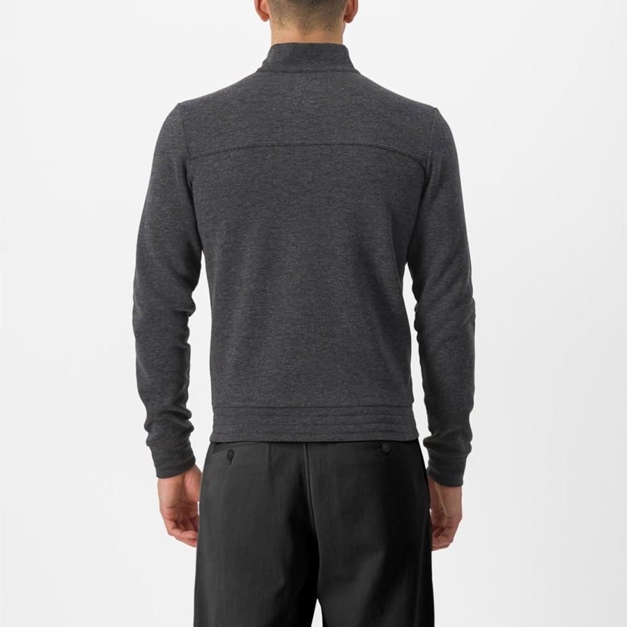 Castelli VIGORELLI TRACK Men Casual Dark Grey | 31CLUEFWG