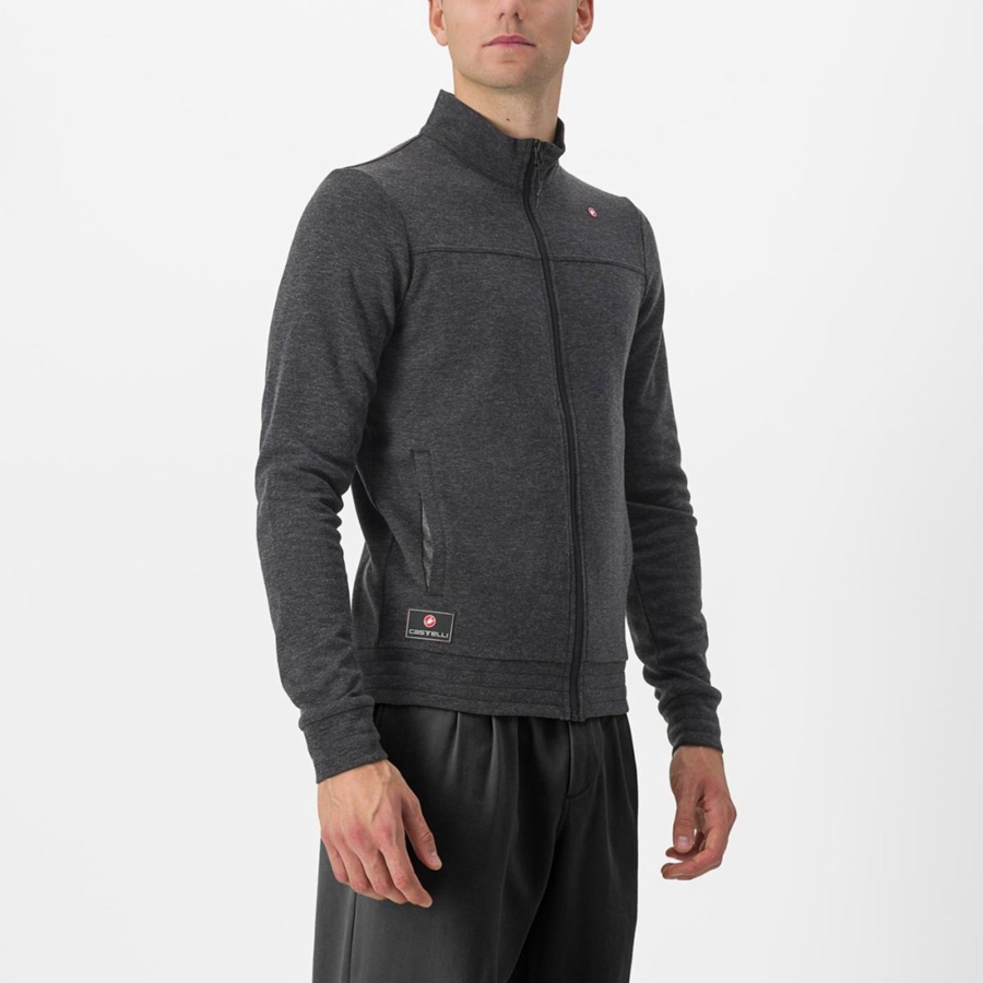 Castelli VIGORELLI TRACK Men Casual Dark Grey | 31CLUEFWG