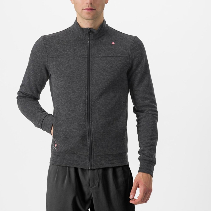 Castelli VIGORELLI TRACK Men Casual Dark Grey | 31CLUEFWG